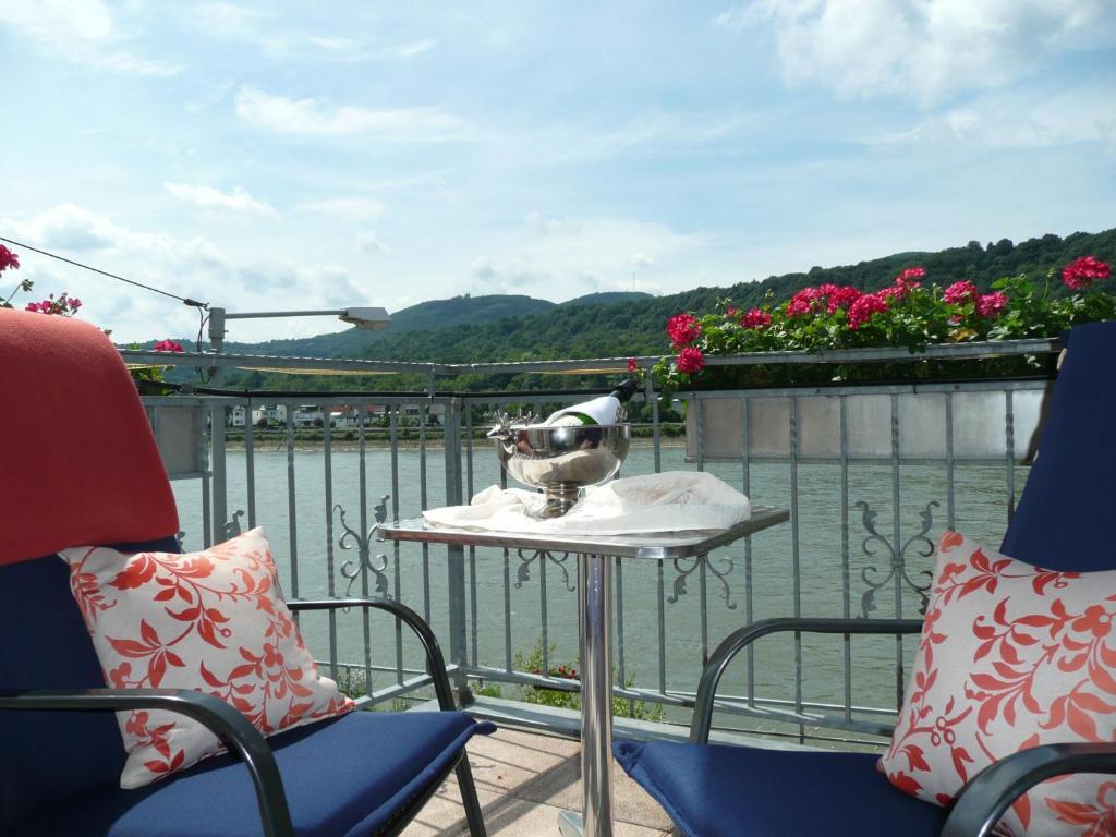 Hotel Garni Rheinpracht Kamp-Bornhofen Szoba fotó